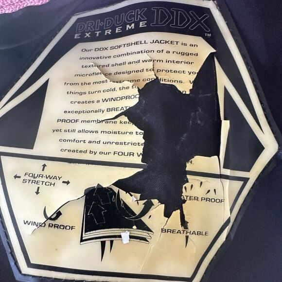 Dri Duck DDX Softshell Microfleece Waterproof Windproof Four Way Stretch Jacket - Picture 12 of 12